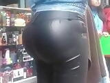 Some Spanish Sexy Big ass leather girl