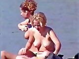 Katja & Kerstin topless by the lake