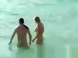 Voyeuring swinger Orgy on Nude Beach