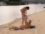 Teen girls on nude beach