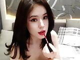 Japanese cutie naked on webcam